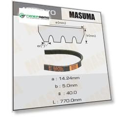 Ремень ручейковый "Masuma" 4PK- 770