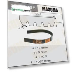 Ремень ручейковый "Masuma" 5PK-1065