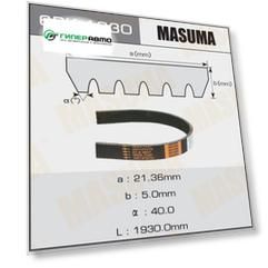 Ремень ручейковый "Masuma" 6PK-1930