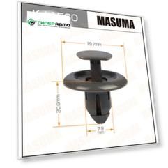 Клипса крепежная MASUMA KJ-1560 (OEM 84995-3J100)