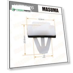 Клипса крепежная MASUMA KJ-1876 (OEM 91501-SP1-003)