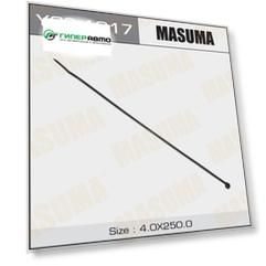 Хомут пластиковый MASUMA YGS-1017 черный 4х250мм, 50 шт