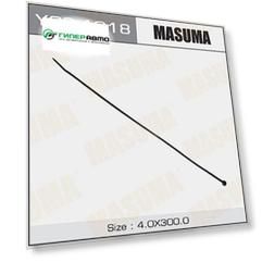 Хомут пластиковый MASUMA YGS-1018 черный 4х300мм, 50 шт