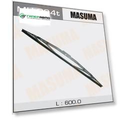 Щетка стеклоочистителя Masuma 600мм (24") каркасная, с графитовым напылением, для грузовиков, 1 шт