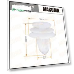 Клипса крепежная MASUMA KJ-2443 (OEM 01553-30001)