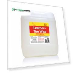 Полироль салона Kolibriya Leather & Tire Wax, для пластика, кожи, винила и резины, с приданием блеска, канистра 5л, арт. 1122