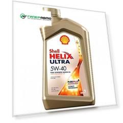 Масло моторное Shell Ultra 5w40 синтетическое, SN/SN PLUS/CF, ACEA A3/B3/B4, универсальное, 1л, арт. 2548