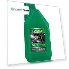 Масло трансмиссионное OilRight ТМ-5-18 (ТАД-17И) 80w90 минеральное, GL-5, 1л, арт. 2547