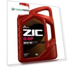 Масло трансмиссионное ZIC G-EP 80w90 синтетическое, GL-4, 4л, арт. 162625