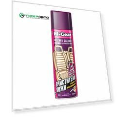 Очиститель салона Hi-Gear Leather Cleaner Restor & Protection, пенный, с эффектом полироля, для пластика, кожи и винила, аэрозоль 500г, арт. HG5217