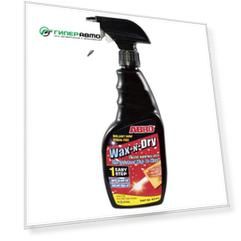 Полироль кузова ABRO Wax-n-Dry, для нанесения на мокрую поверхность, бутылка с триггером 473мл, арт. WD-473