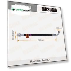 Шланг тормозной MASUMA T-  /rear/  Land Cruiser Prado ##J9# , Land Cruiser ##J10# RH