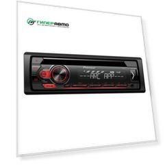 Автомагнитола Pioneer DEH-S110UB, 1 DIN, CD/USB/AUX, 4х50Вт, красная подсветка
