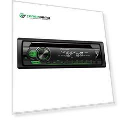 Автомагнитола Pioneer DEH-S110UBG, 1 DIN, CD/USB/AUX, 4х50Вт, зеленая подсветка