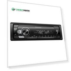 Автомагнитола Pioneer MVH-S110UBW, 1 DIN, USB/AUX, 4х50Вт, белая подсветка