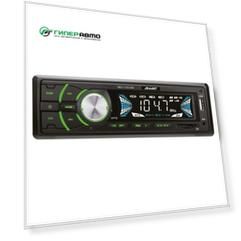 Автомагнитола SWAT MEX-1033UBG, 1 DIN, USB/AUX/SD, 4х50Вт, зеленая подсветка