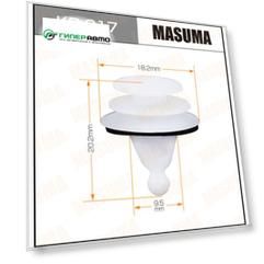 Клипса крепежная MASUMA KR-317 (OEM 92552-36000)