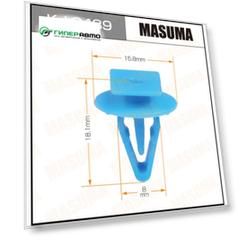 Клипса крепежная MASUMA KJ-2489 (OEM 90602-TA0-003)