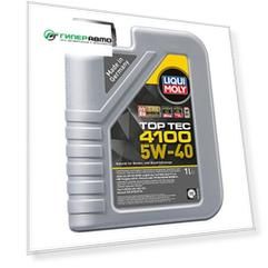 Масло моторное Liqui Moly Top Tec 4100 5w40 синтетическое, SN, ACEA C3, универсальное, 1л, арт. 7500