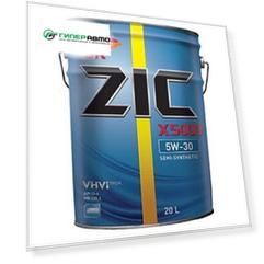 Масло моторное ZIC X5000 10w30 полусинтетическое, CI-4, для дизельного двигателя, 20л, арт. 192663