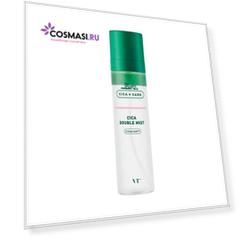 успокаивающий мист-эссенция азиатской vt cosmetics cica double mist