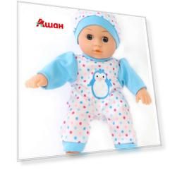 Пупс One Two Fun со звуковыми эффектами, 27 см