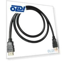 Кабель HDMI 1м Бюрократ BHP HDMI 2.0-1 круглый черный