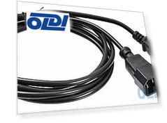 Кабель-удлинитель Buro AN23-1008 IEC C13 IEC C14 1.8м черный