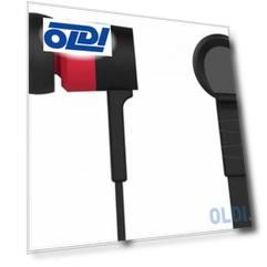 Гарнитура Oklick HS-S-220 1.2м красный/черный проводные