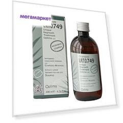 Шампунь Optima Shampoo U.R.T.O.749 для Стимуляции Роста Волос Микроксидил, 200 мл