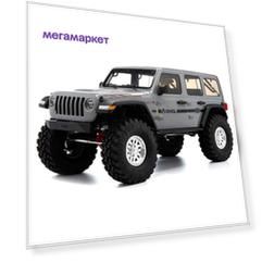 Модель для трофи Axial 1/10 SCX10 III Jeep JLU Wrangler with Portals RTR