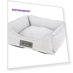 Лежанка для кошки Scruffs Manhattan, полиэстер 41x65x22см,  светло-серый