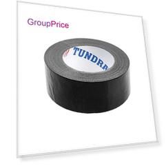 Лента армированная tundra, клейкая, чёрная, 160 мкм, 48 мм х 50 м