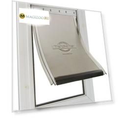 Дверца для собак и кошек PetSafe StayWell Aluminium Xl алюминий белая 34,9 х 60,3 см (1 шт)