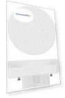 Лампа Uniel LED-GX53-8W/NW/GX53/FR PLZ01WH матовая белый свет 001671
