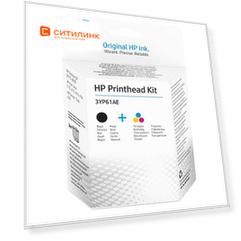 Комплект печатающих головок HP M0H50A+M0H51A 3YP61AE черный/трехцветный для HP HP GT5810/5820 InkTan