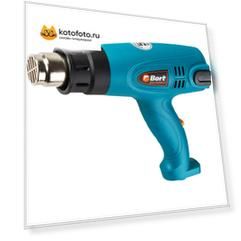 Фен строительный Bort BHG-2000N-LK 91275431