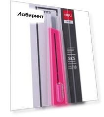 Нож канцелярский, ширина лезвия 9 мм, розовый (E2038PINK)