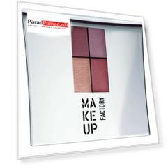 Тени для век Оттенки бургунди MAKE UP FACTORY