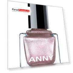 Лак для ногтей Розово-серебряное мерцание ANNY