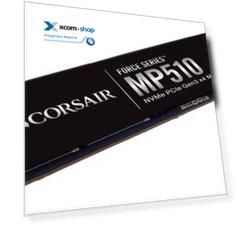 Накопитель SSD M.2 2280 Corsair CSSD-F960GBMP510B MP510 960GB PCIe Gen3x4 with NVMe 3D TLC 3480/3000MB/s IOPS 700K/280K MTBF 1.8M RTL
