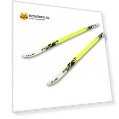 Лыжи полупластиковые STC CA-022 110 см