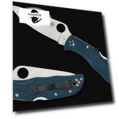 Складной нож ENDELA Spyderco, сталь K390, рукоять термопластик FRN