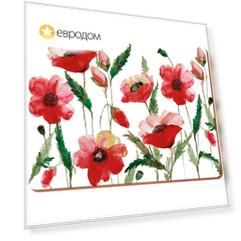 Набор подставок под горячее Creative Tops Watercolour Poppy 22,8x30см, 6шт