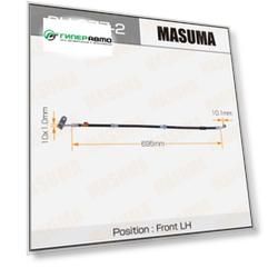 Шланг тормозной "Masuma" Sz-  /front/  Escudo (9711- ) T###W LH