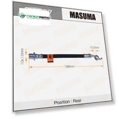 Шланг тормозной "Masuma" T-  /rear/  AURIS NZE151H RH, LH