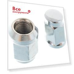 Закрытая гайка M12x1.50, ключ 19 мм, 20 шт.