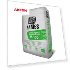 смесь сухая универсальная zames м150 25 кг