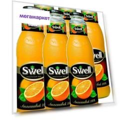 Сок Swell  Апельсиновый 0,75л/6