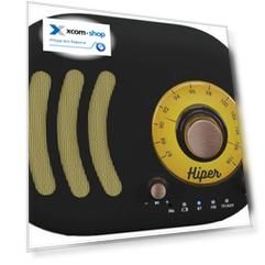 Портативная акустика HIPER RETRO S  Black H-OT4